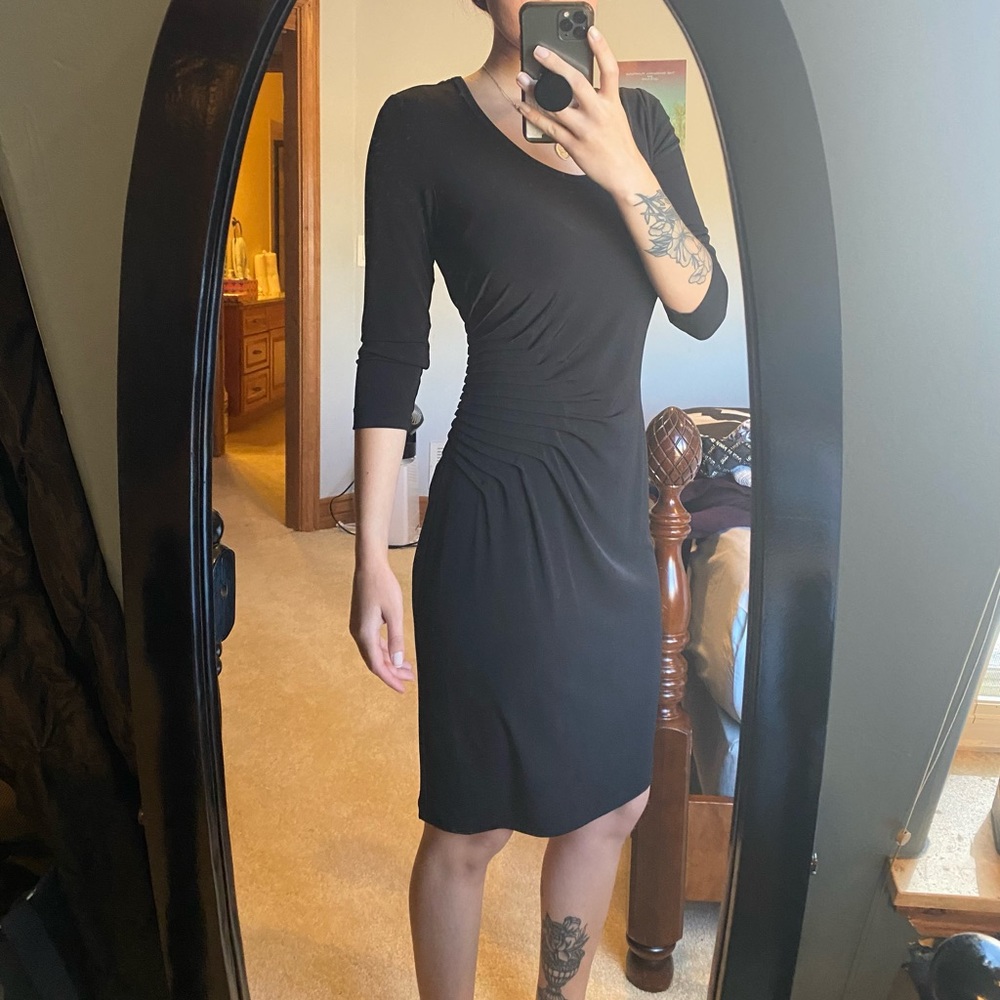 Black Calvin Klein dress
